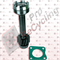 Вал отбора мощности с кольцами для КОМ (КПП ZF 9S...) 09300500036 2240