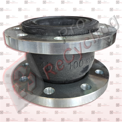 Компенсатор резиновый NBR, DN 100, PN 16, фланцевый, t=-10…+80°C угловое смещение: 5 2090 - фото 6201