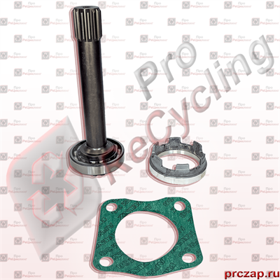 Вал отбора мощности с кольцами для КОМ (КПП ZF 16S...) 09300600017 2241