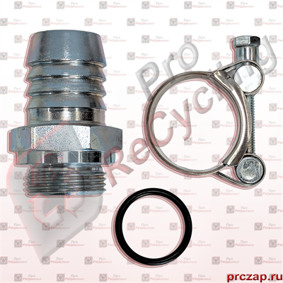 Фитинг всасывающий "GOLD" 1 1/2" T50 (60-63) прямой 0° 15508000597 2283